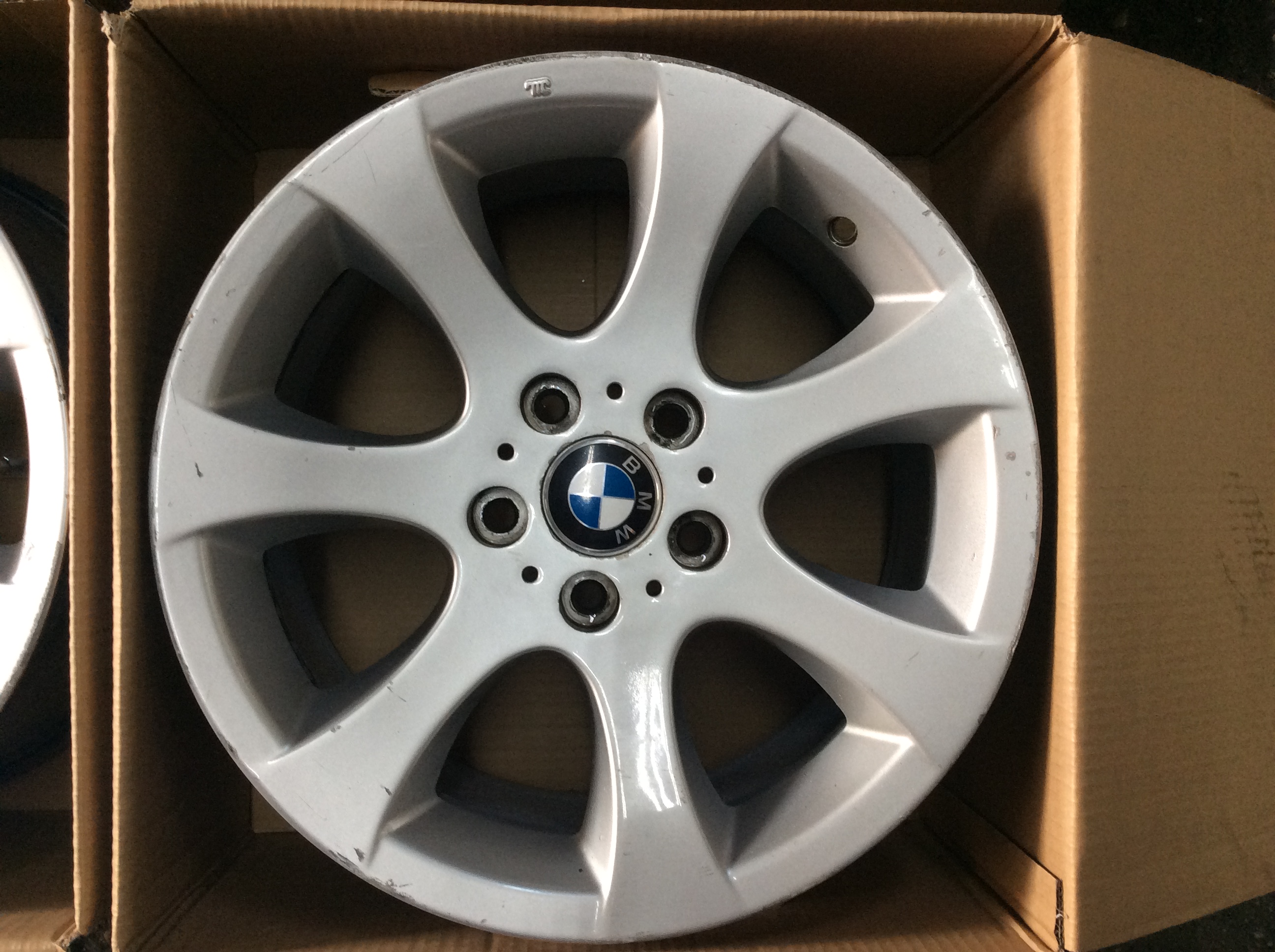 4 Cerchi In Lega SEMINUOVI Da 17 Pollici Per BMW SERIE 3 SERIE 5 X3 Z4