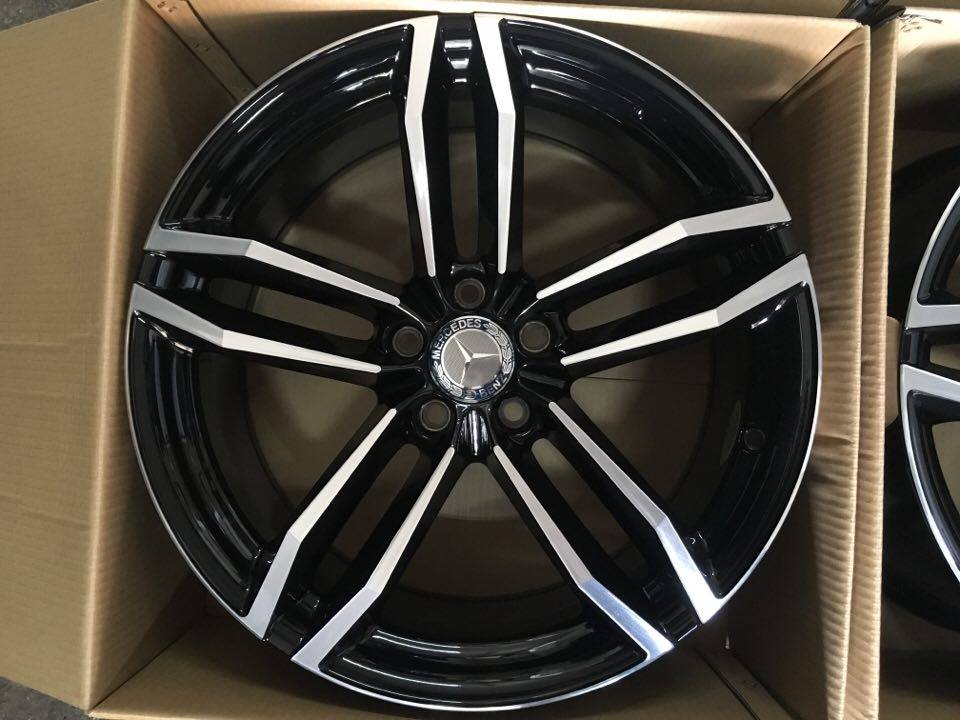 4 Cerchi In Lega NUOVI Da 18" Pollici Per MERCEDES CLASSE A B C Cod MM43-C