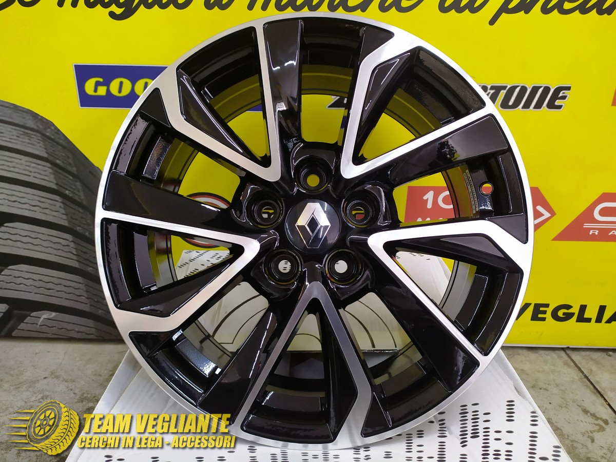 F635 4 cerchi in lega ORIGINALI 17 pollici RENAULT MEGANE 3 4 cod